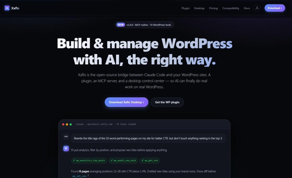 WPConnector — sito realizzato da Rocket Web