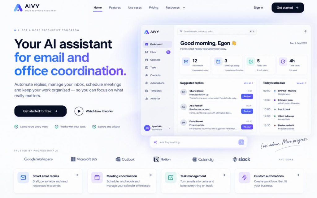 AIVY — pregled projekta