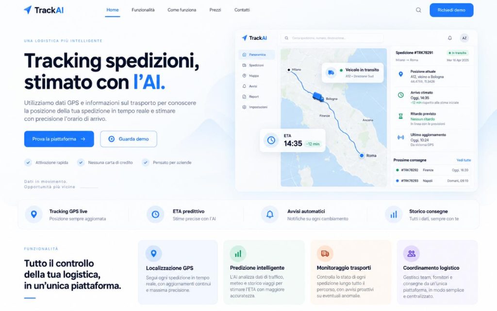 TrackAI — pregled projekta